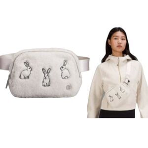 Rare Lululemon Year of the Rabbit Belt Bag Fleece Limited Edition Hard to Find